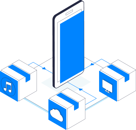 restaure os dados do backup